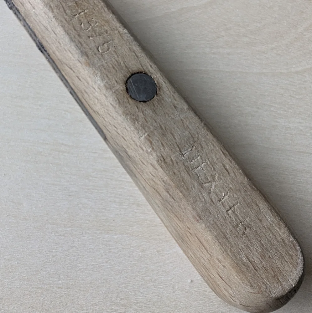 VINTAGE Knife Handmade Wooden Handle Dexter 1375